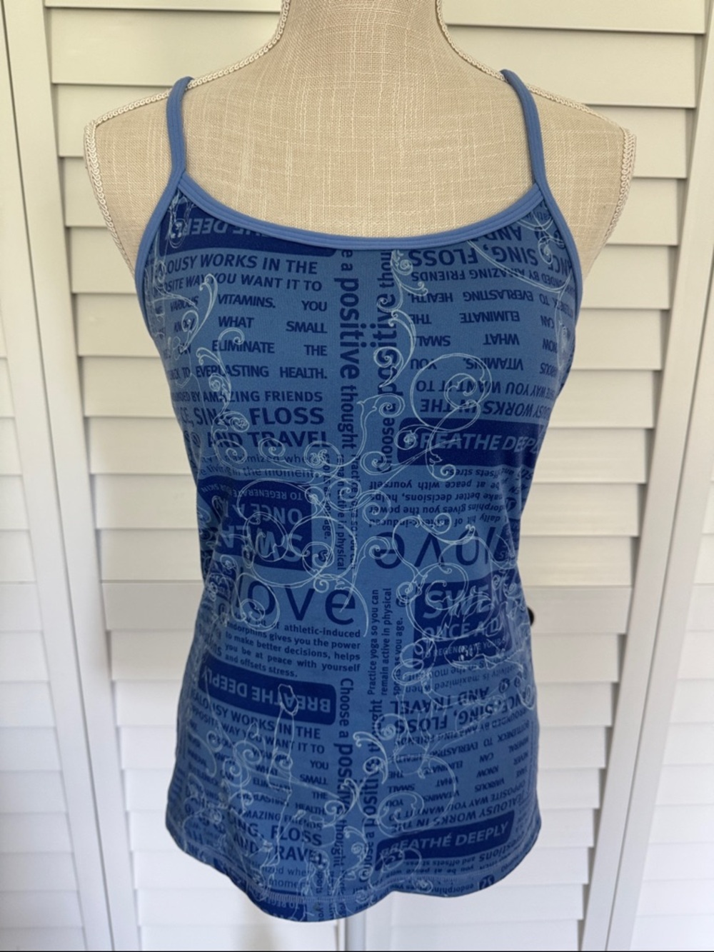 Lululemon  Racerback Tank with built in bra